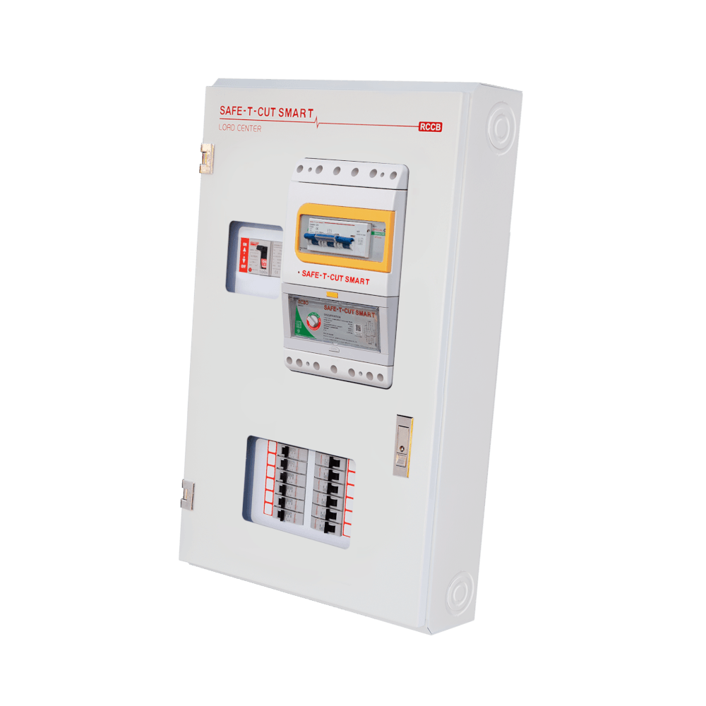 ตู้โหลดเซ็นเตอร์ พร้อมเมนกันดูด RCBO USA ขนาด 12 ช่อง พิกัด 100 แอมป์ เซฟ-ที-คัท สมาร์ท_2